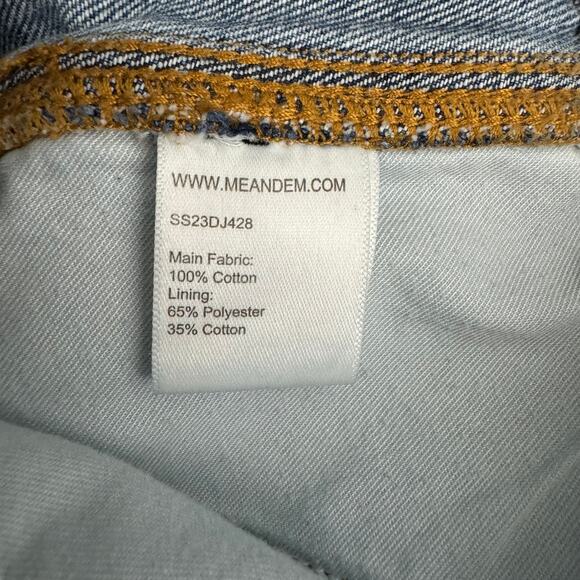 ME+EM Authentic Relaxed Carpenter Jeans Utility Straight Medium Wash Size 25 - Picture 9 of 9
